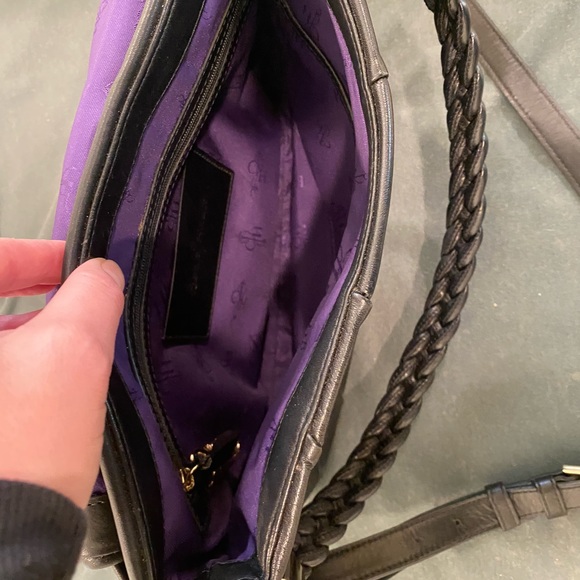 Black Leather Cole Haan Shoulder Bag - Picture 5 of 5